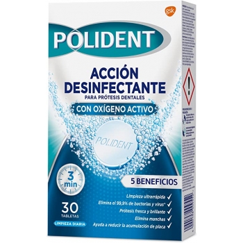 Acción Desinfectante para Prótesis Dentales