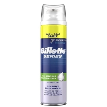 Gillette Series Piel Sensible 200+50 ml