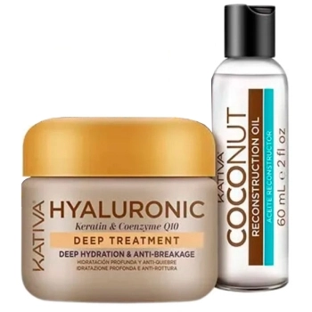 Set Hyaluronic Deep Treatment 150ml + Coconut Reconstructor Oil 60ml