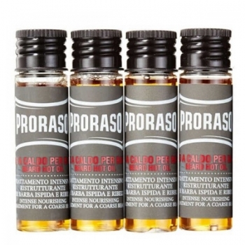 Aceite Caliente Para Barba 4x17ml
