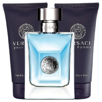 Set Versace pour Homme 50ml + Shower Gel 50ml + Aftershave Balm 50ml
