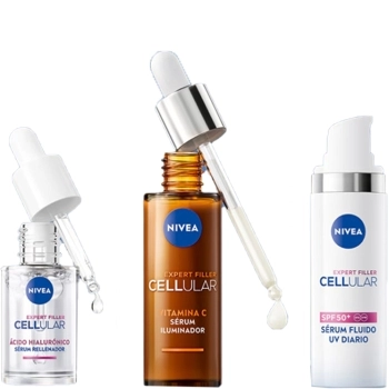 Set Cellular Expert Filler Sérum 30ml + Sérum Rellenador 15ml + Sérum Iluminador