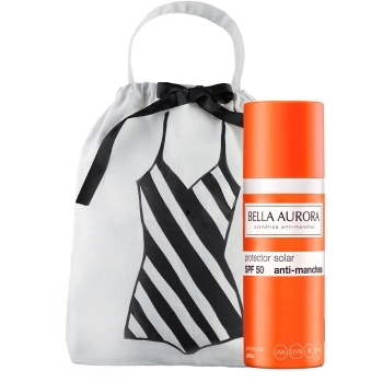 Set Fluido Solar Anti-Mancha SPF50 PNS 50ml + Bolsa Bañador