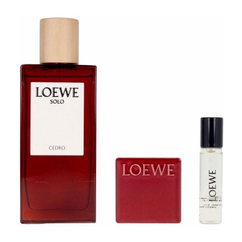 Set Loewe Solo Cedro 100ml + 10ml + Cerámica Perfumable