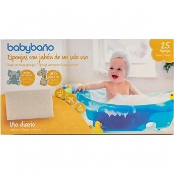 Esponjas con Jabón Un Solo Uso