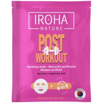 Mascarilla POST WORKOUT Purificante con Espirulina