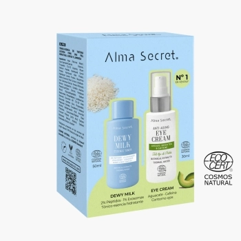 Set Contorno ojos aguacate 30ml + Mini Tónico Dewy Milk 50ml
