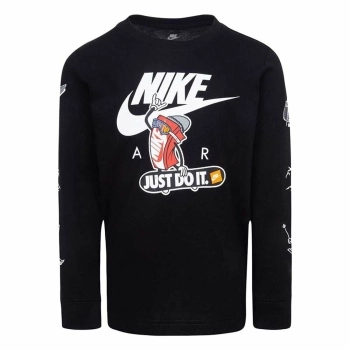 Sudadera sin Capucha Niño Nike Snowboarding Negro Sudadera sin Capucha Niño Nike Snowboarding Negro