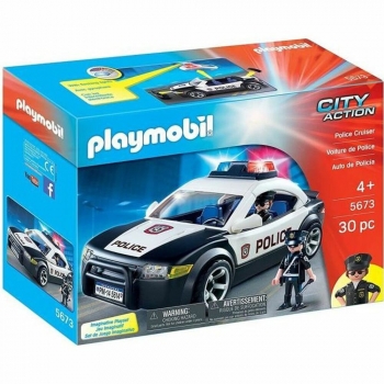 Playset Playmobil City Action 5673 Coche de Policía