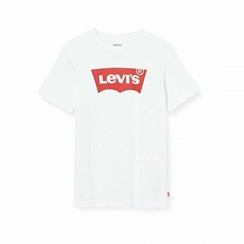 Camiseta de Manga Corta Niño Levi's E8157 Blanco (16 Años)