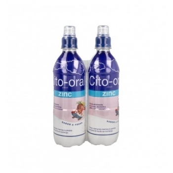 Cito-oral junior zinc fresa 2x500 ml