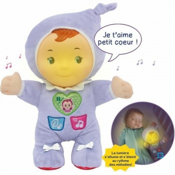 Peluche con Sonido Vtech Baby Louison, mon lumi poupon