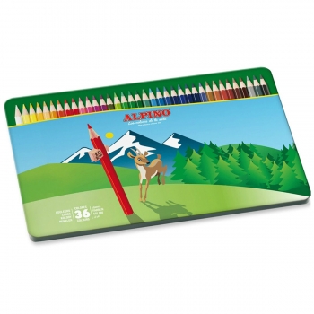 Lápices de colores Alpino Multicolor 36 Piezas