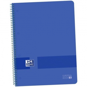 Cuaderno Oxford Live&Go Azul marino A4 5 Unidades