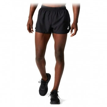 Pantalones Cortos Deportivos para Hombre Asics Core Split  Negro