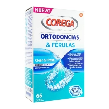 Ortodoncias & Férulas Clean & Fresh Tabletas Limpiadoras Ortodoncias & Férulas Clean & Fresh Tabletas Limpiadoras