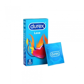 Preservativos Durex Love 6 Piezas