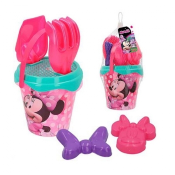 Set de Juguetes de Playa Minnie Mouse Plástico (5 Pcs)