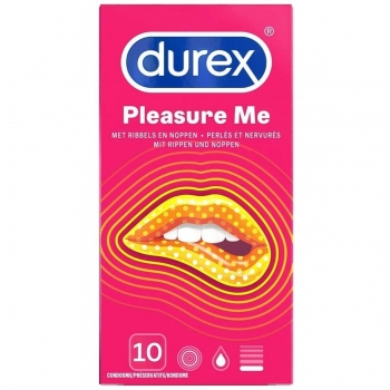 Preservativos Durex Pleasure Me 10 pcs