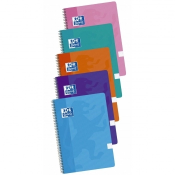 Cuaderno Oxford Multicolor A4 5 Unidades