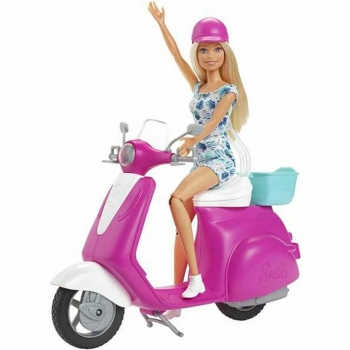 Muñeca Mattel Barbie And Her Scooter