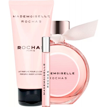 Set Mademoiselle Rochas 90ml + Body Lotion 100ml + 7,5ml