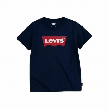 Camiseta de Manga Corta Niño Levi's E8157 Azul marino (3 Años)