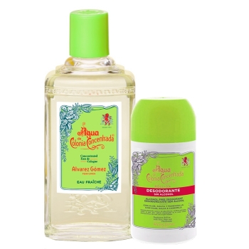 Set Agua de Colonia Concentrada Eau Fraîche 80ml + Deo Roll On 75ml