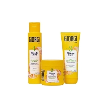 Set Metodo Curly Champú 350ml + Mascarilla 350ml + Gel Definidor 250ml