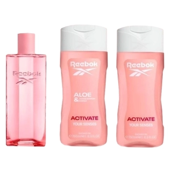 Set For Her Activate Your Sense 100ml + Showergel 250ml + Bodylotion 250ml
