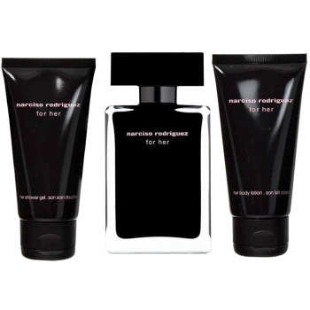 Set Narciso Rodriguez for Her 50ml + Body Lotion 50ml + Shower Gel 50ml
