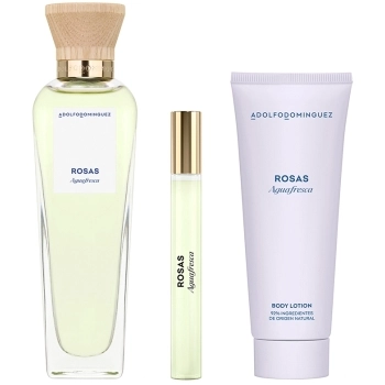 Set Agua Fresca de Rosas 120ml + Body Lotion 75ml + 10ml