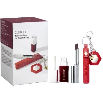 Set Almost Lipstick 06 Black Honey + Clinique Pop Lip + Cheek Oil + Estuche