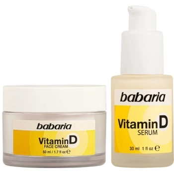 Set Vitamina D Serum 30ml + Crema Facial 50ml
