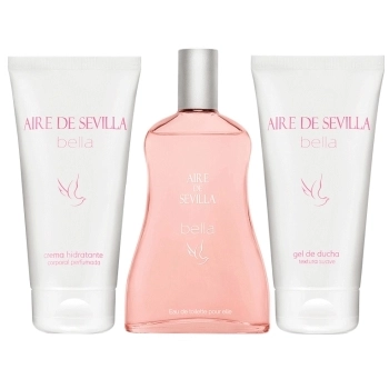 Set Aire de Sevilla Bella 150ml + Gel de ducha 150ml + Crema Corporal 150ml