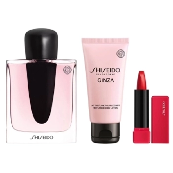 Set Ginza 90ml + Body Lotion 50ml + TechnoSatin Gel Lipstic