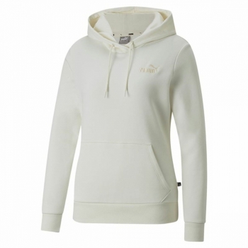 Sudadera con Capucha Mujer Puma Blanco Sudadera con Capucha Mujer Puma Blanco