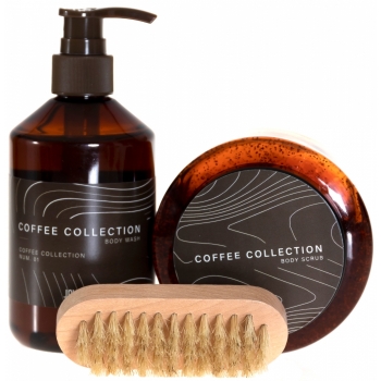 Set Body Wash + Body Scrub + Brush