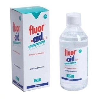 Fluor-aid colutorio 0,05 500 ml
