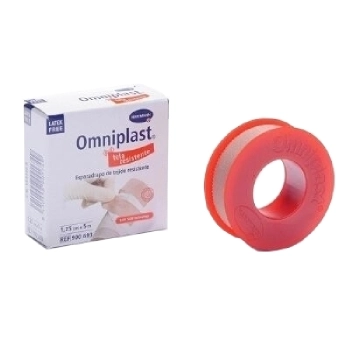 Esparadrapo omniplast 5 x 1,25 tejido carne