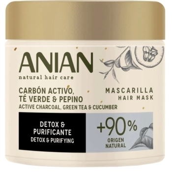 Mascarilla Carbón Activo, Té Verde & Pepino Mascarilla Carbón Activo, Té Verde & Pepino