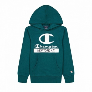 Sudadera con Capucha Unisex Champion Turquesa