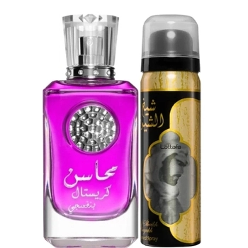 Mahasin Crystal Violet 100ml + Najdia Deo Vapo 50ml
