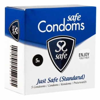 Preservativos Just Safe Standard (5 uds) Safe 20435