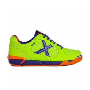 Zapatillas de Fútbol Sala para Adultos Munich One 50 Verde limón
