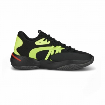 Zapatillas de Baloncesto para Adultos Puma Court Rider 2.0 Glow Stick Negro Amar