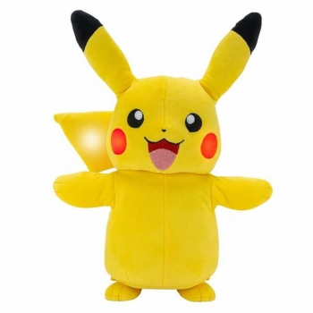 Peluche Pokémon Electric Charge Pikachu 32 cm Electrónico Textil