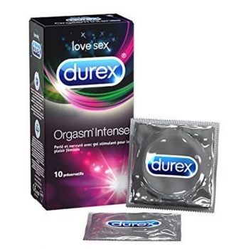 Preservativos Orgasm Intense 10 uds Durex 1478