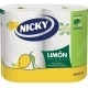 Papel de Cocina Maxi Rollos Perfumados al Limón 2uds Papel de Cocina Maxi Rollos Perfumados al Limón 2uds
