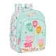 Mochila Escolar Peppa Pig Cosy corner Azul claro (26 x 34 x 11 cm)